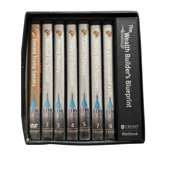 Other - Donald Trump University "The Wealth Builder's Blueprint" 7 DVDs & Workbook